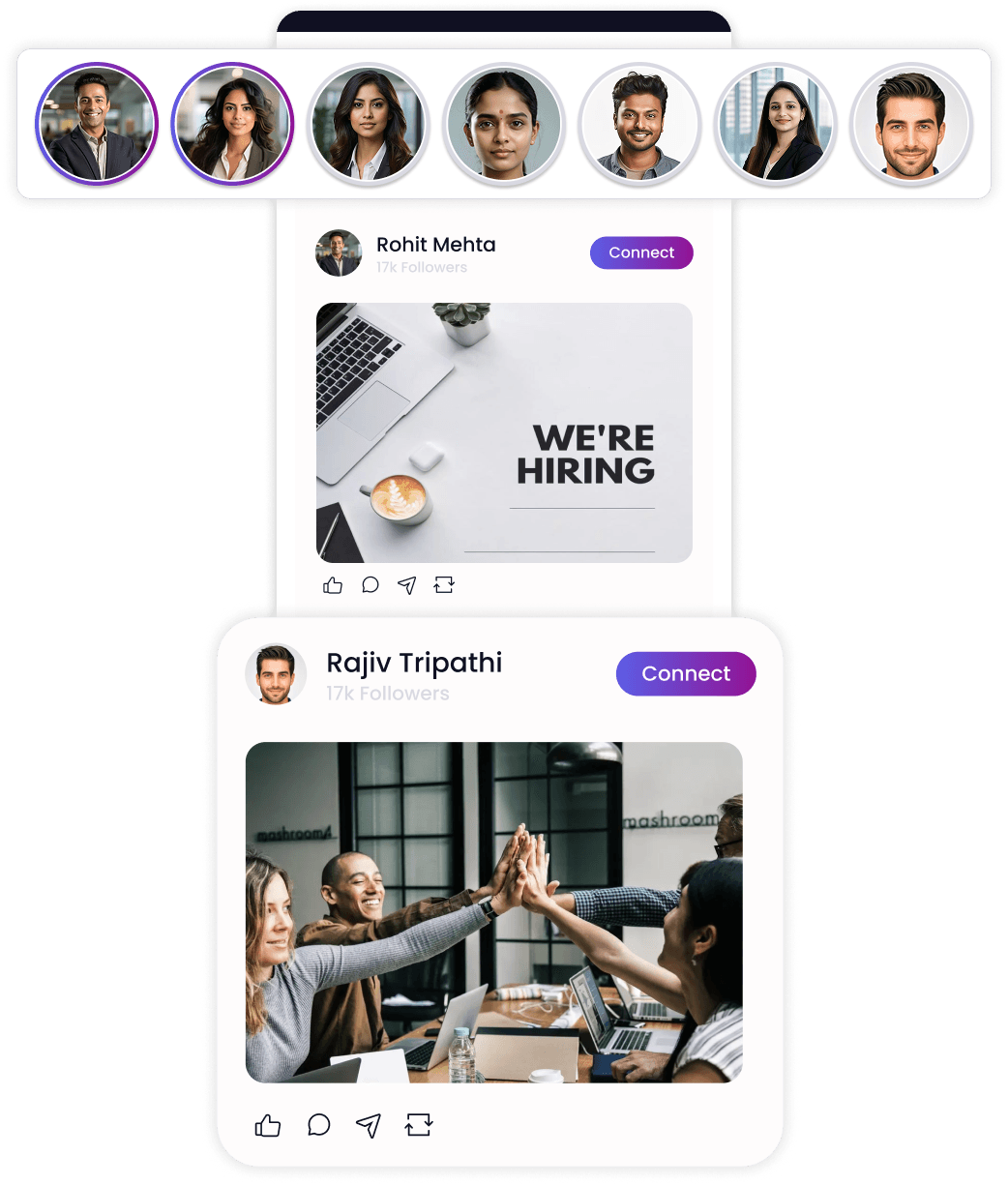 Staffbook UI Mockup